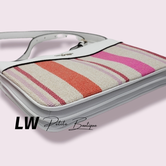 Kate Spade NY Leila Canvas Triple Gusset Crossbody - Picture 4 of 7